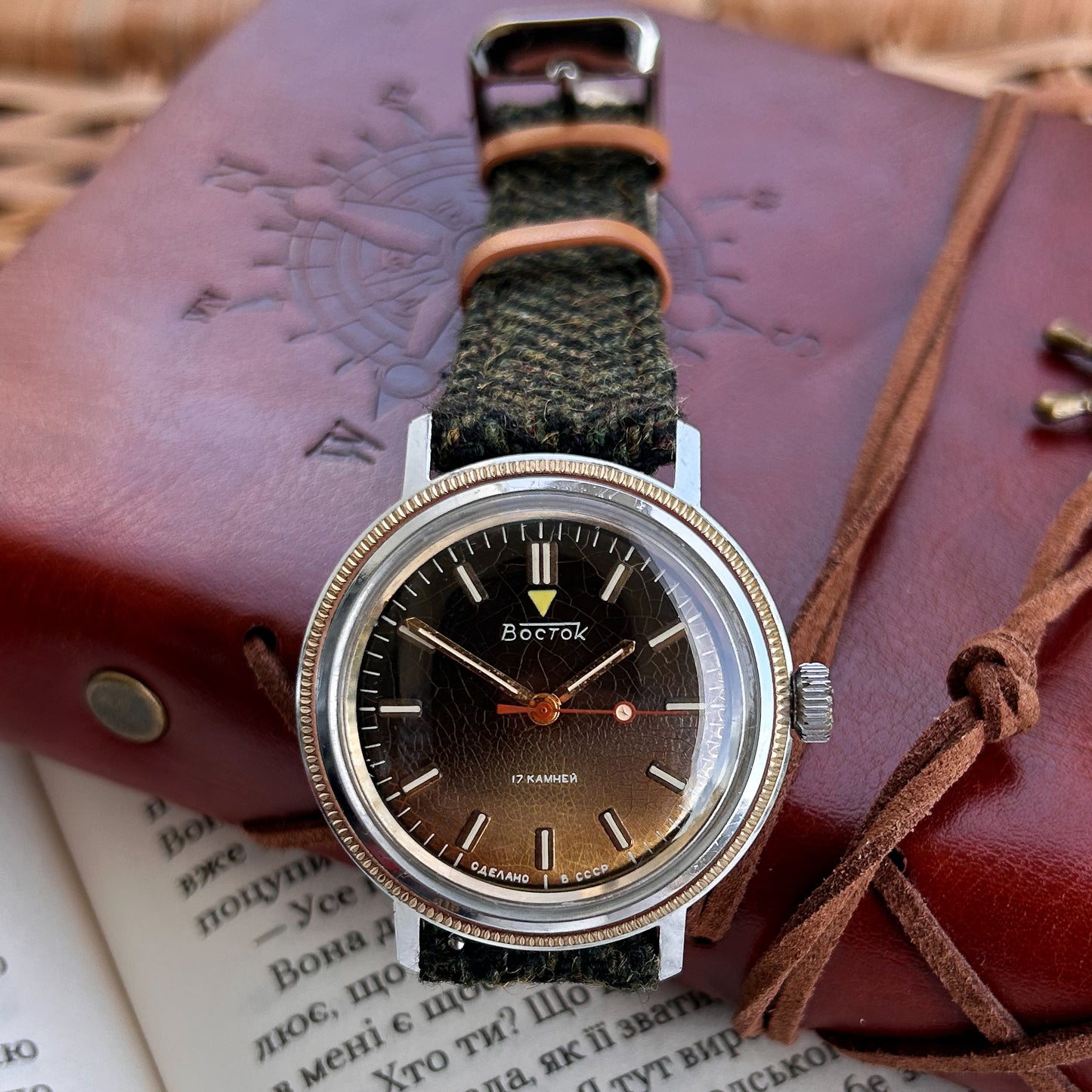 1970s, "VOSTOK". Vintage Mechanical Wristwatch 🔥 Made in USSR