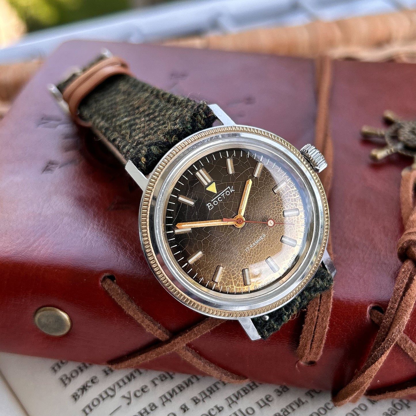 1970s, "VOSTOK". Vintage Mechanical Wristwatch 🔥 Made in USSR