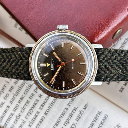 1970s, "VOSTOK". Vintage Mechanical Wristwatch 🔥 Made in USSR